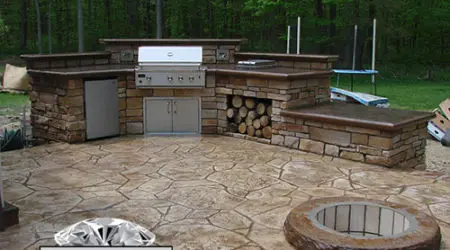 Stamped Concrete Patio