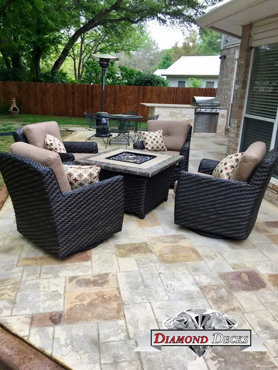 Stamped Concrete Patio