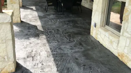 Stamped Concrete Patio