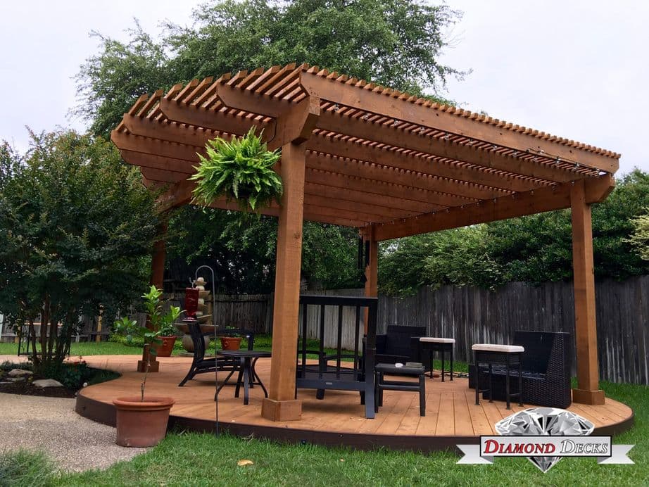 Backyard pavilion