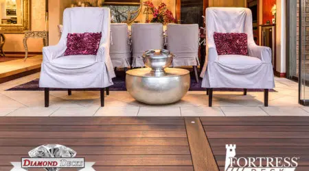 Backyard Deck and Furniture