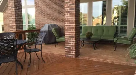 Stamped Concrete Patio