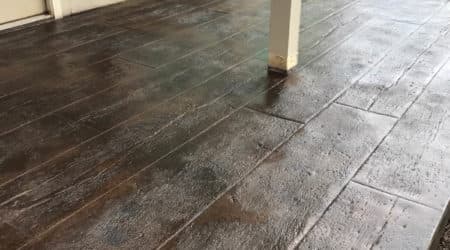 Stamped Concrete Patio