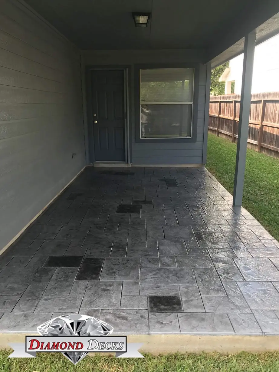 STAMPED CONCRETE 231