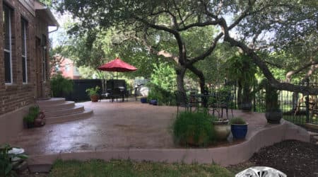 Outdoor patio