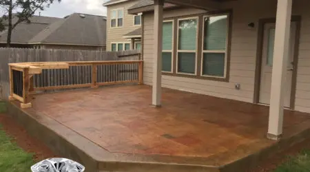 Stamped Concrete Patio
