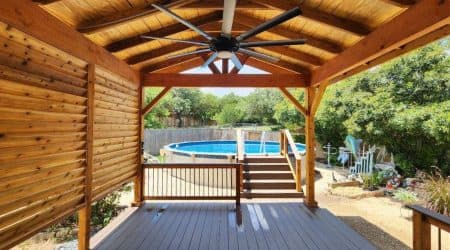 Custom patio cover project by Diamond Decks in San Antonio, TX (project photo 30)