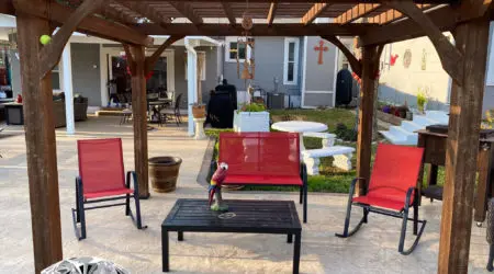 Outdoor patio