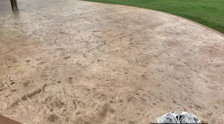 Stamped Concrete Patio