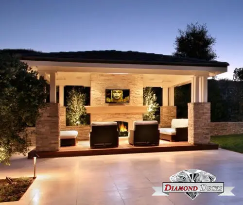 Backyard pavilion