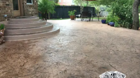 Stamped Concrete Patio