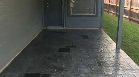 Stamped Concrete Patio