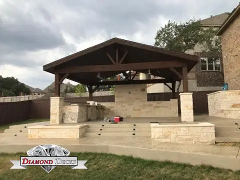 Backyard pavilion