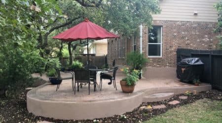 Stamped Concrete Patio