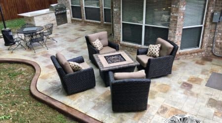 Stamped Concrete Patio