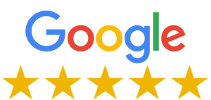 % Stars on Google