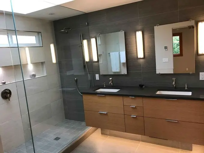 Flood Project – Sammamish, WA – Bathroom Remodel 1