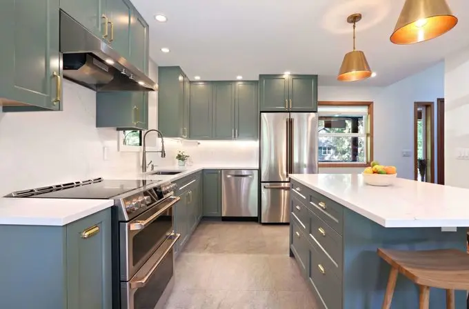 Federmeyer Project, Snoqualmie, WA, Kitchen Remodel. Custom kitchen remodel by Higgason Homes.
