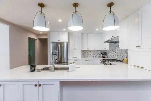 Open living and dining space inside the Zhang remodel and addition in Redmond