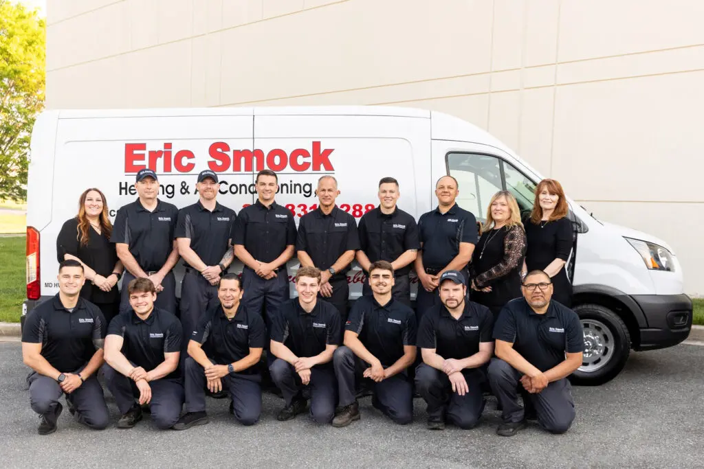 group picture smock team hvac fredericks md