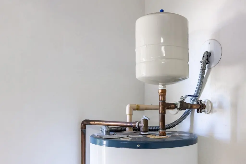 pipe nut in the water heating system. 