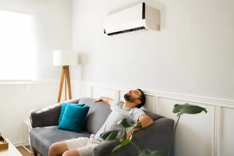 Relaxing after turning on the ac