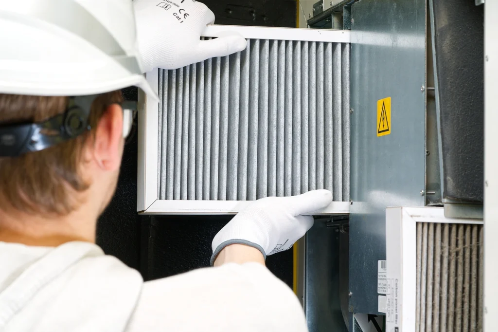 furnace filter change