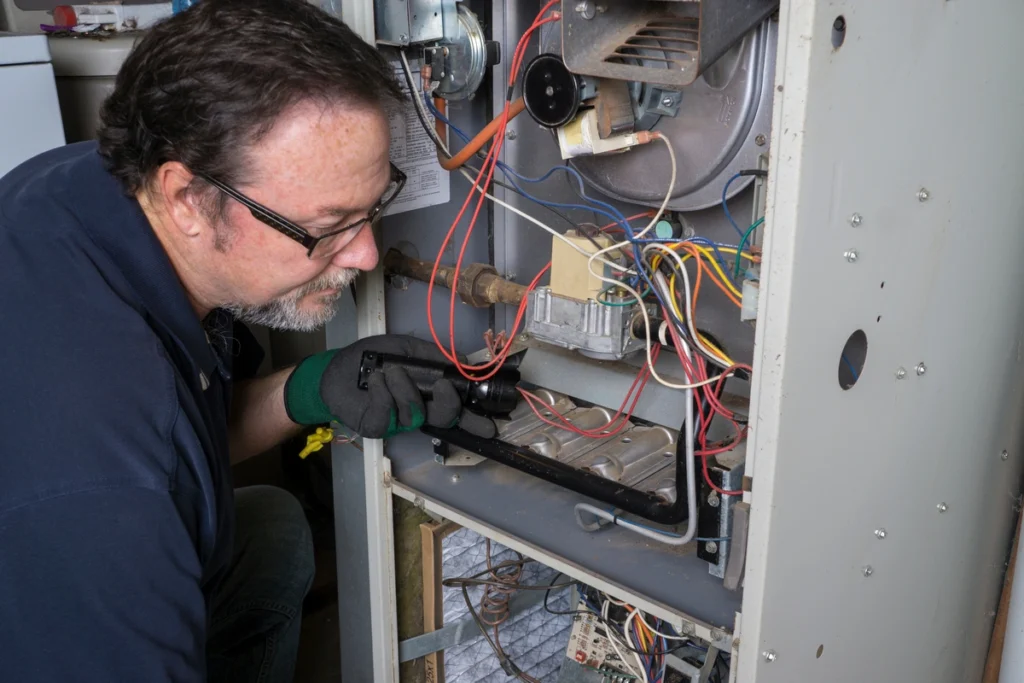 repairing furnace home