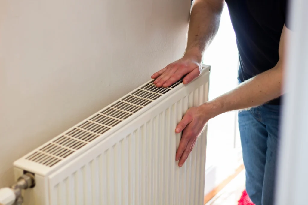 checking a heating unit