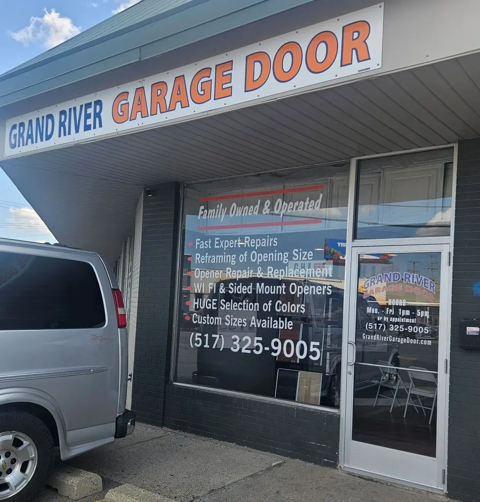 grand river garage door new location