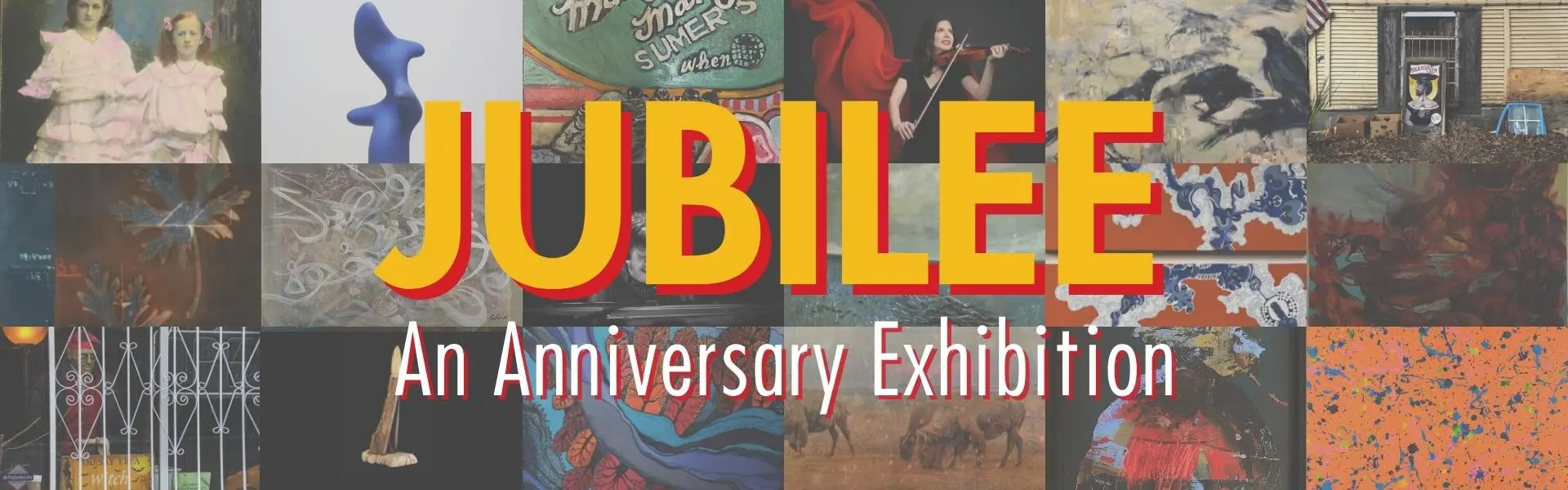 Website Header JUBILEE An Anniversary Exhibition (1920 × 600 px)