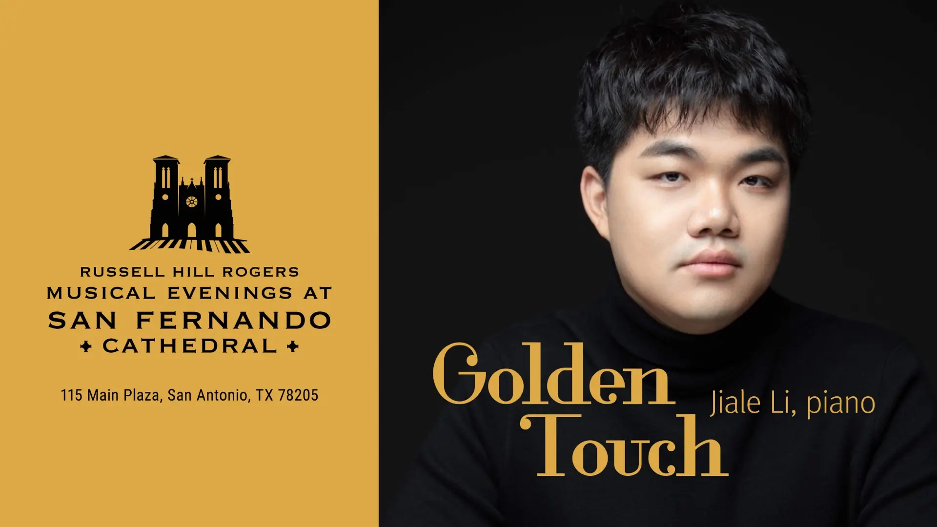Golden Touch | Russell Hill Rogers Musical Evenings at San Fernando Cathedral
