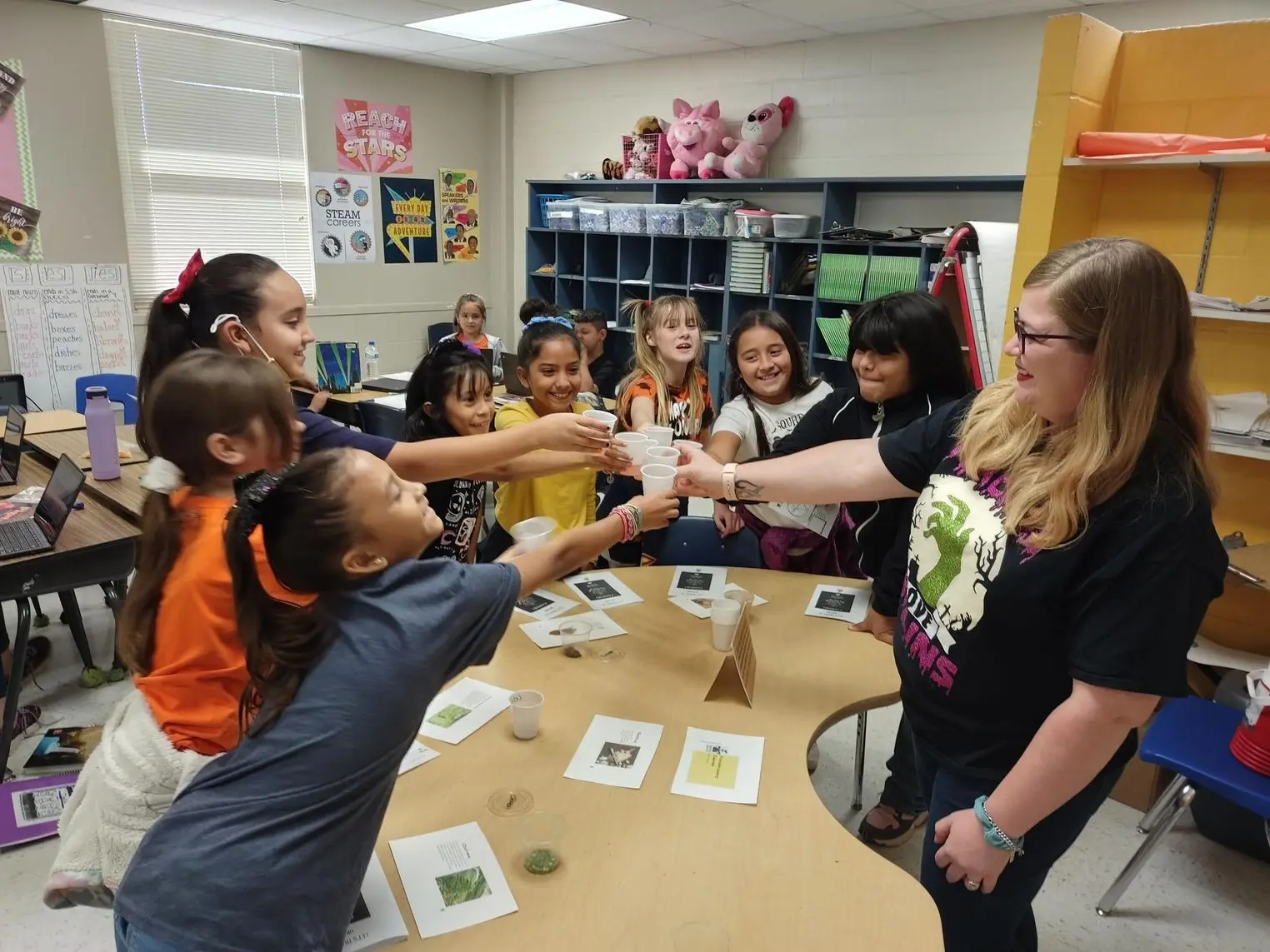 Large Group of Kids doing an Activity