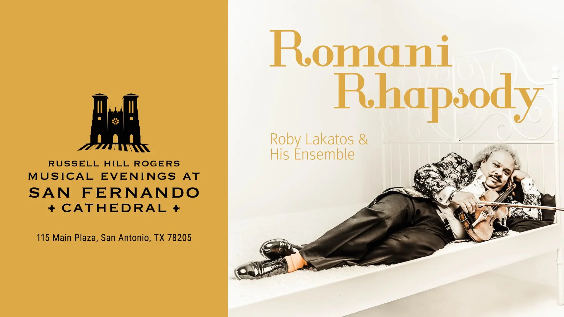 Romani Rhapsody | Russell Hill Rogers Musical Evenings at San Fernando Cathedral