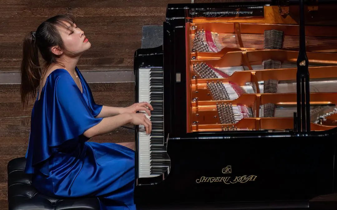 Yungyung Guo of China performing during Round IV of The Gurwitz 2024 International Piano Competition