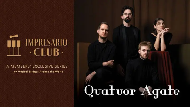 Quatuor Agate_IC_Website Calendar Quatuor Agate, International Concert Series concert by Musical Bridges Around the World