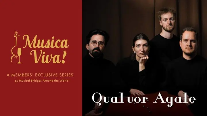 Quatuor Agate_MV_Website Calendar Quatuor Agate, Musica Viva concert by Musical Bridges Around the World
