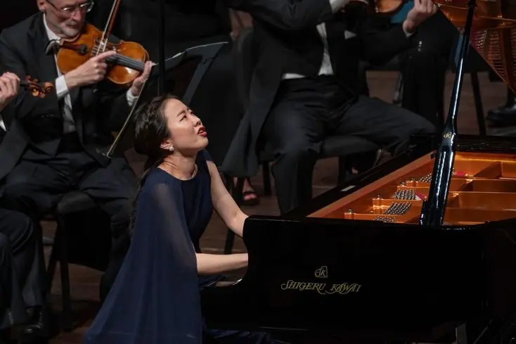 Young Sun Choi of South Korea performing during Round IV of The Gurwitz 2024 International Piano Competition