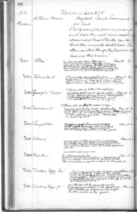 USDA Logbook entry from 1893 on 'Longfellow' samples received from Florida