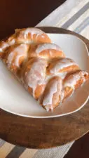 Filled coffee bread made from this recipe.