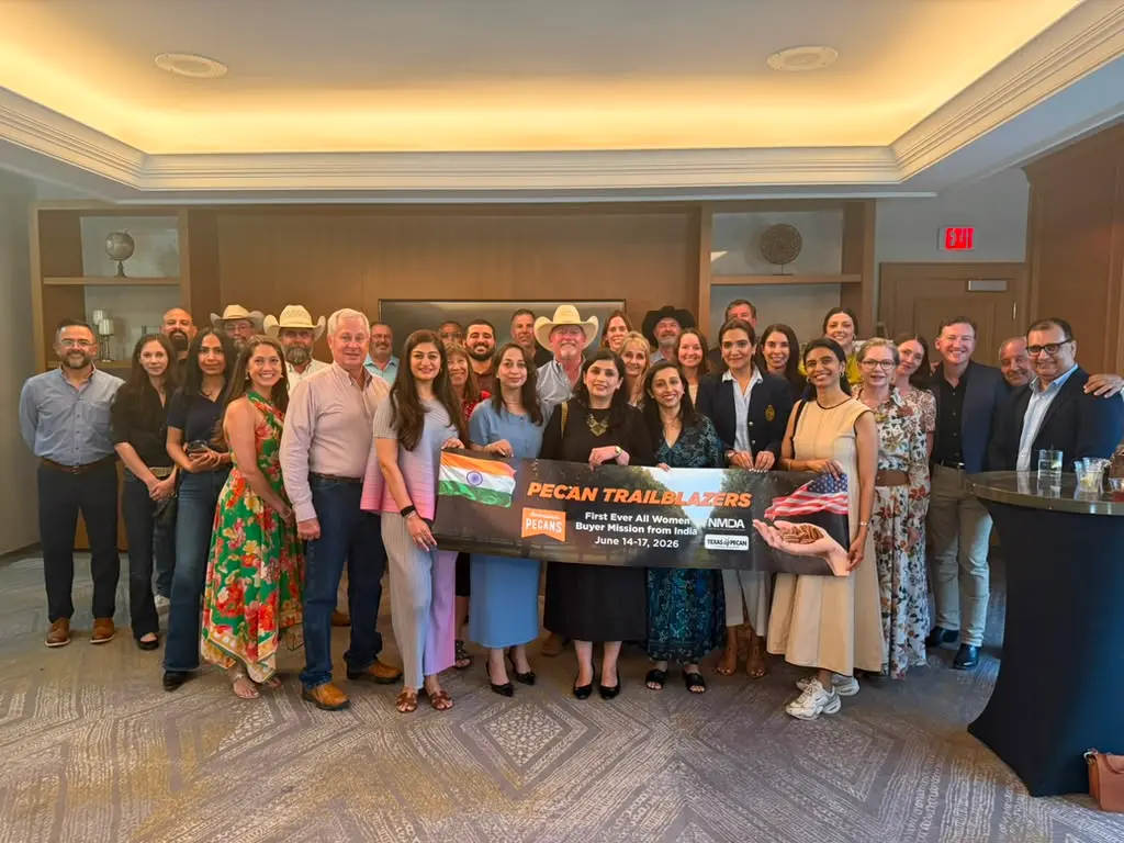 The opening reception in El Paso brought together growers, processors, and industry members to help welcome the group to the U.S. after the long trip from India. (Image provided by Blair Krebs) 