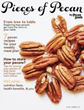 Cover for 2021 issue of Pieces of Pecan