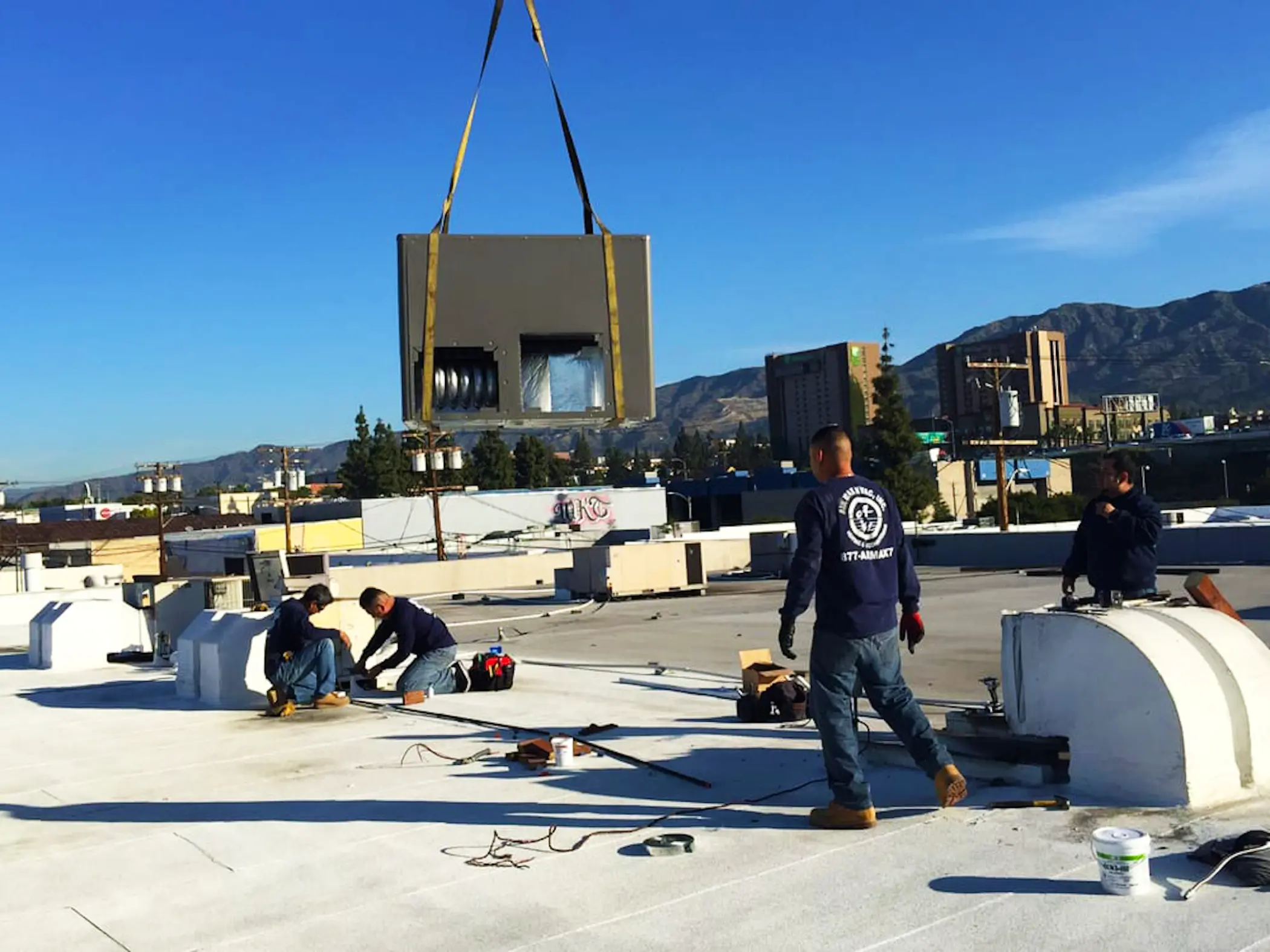 Air max hvac workers
