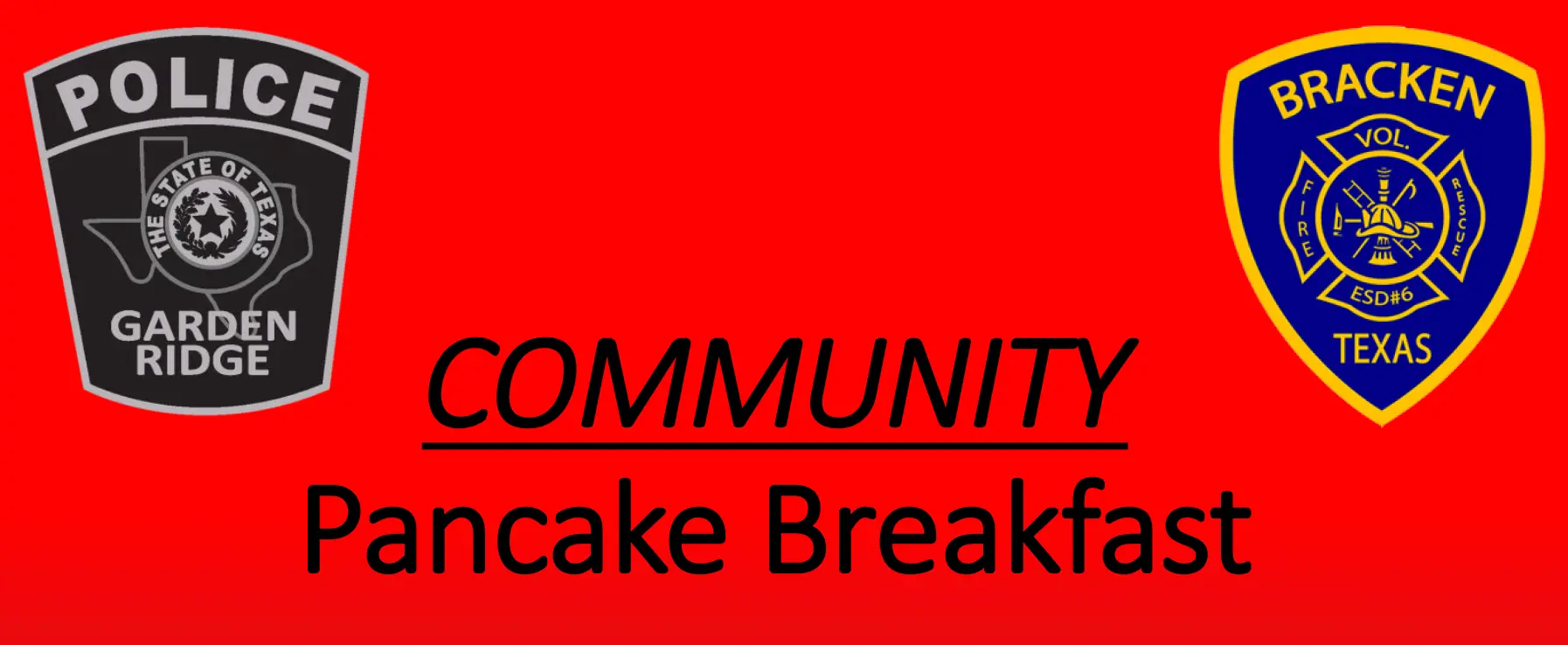 Community Pancake Breakfast