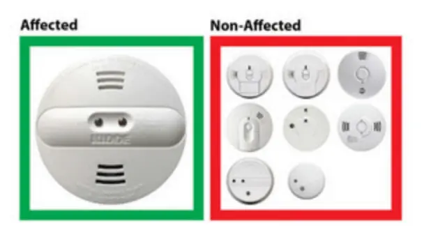 Kidde Recalls Dual Sensor Smoke Alarm