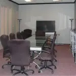 Conference room for Sarasota court reporting and litigation support services