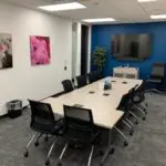 Large conference room for Atlanta litigation support services