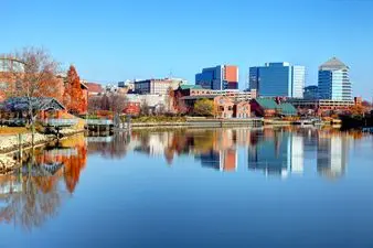 Wilmington, Delaware Skyline