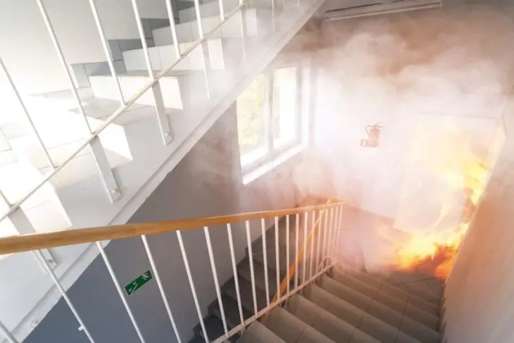 house fire