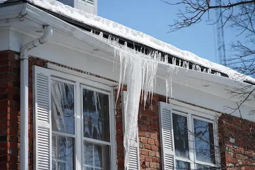 gutter damage